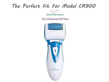 Load image into Gallery viewer, Own Harmony Extra Coarse 3 Refill Rollers Best Fit for Electric Callus Remover CR900 - Foot Care for Healthy Feet - Pedicure File Tools - Replacement 3 Pack Extra Coarse (Blue)