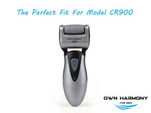 Load image into Gallery viewer, Extra Coarse 3 Refill Rollers by Own Harmony Best Fit for Electric Callus Remover CR900 - Foot Care for Healthy Feet - Pedicure File Tools - Refills 3 Pack Extra Coarse Replacement Roller for Men