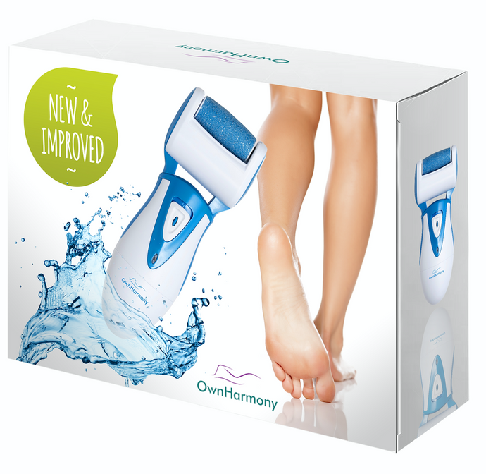 Own Harmony Professional Foot Care for Women: Rechargeable Callus Remover  for Feet Electric Foot Sander - Electronic Foot File CR900 with 3 Rollers,  - Imported Products from USA - iBhejo